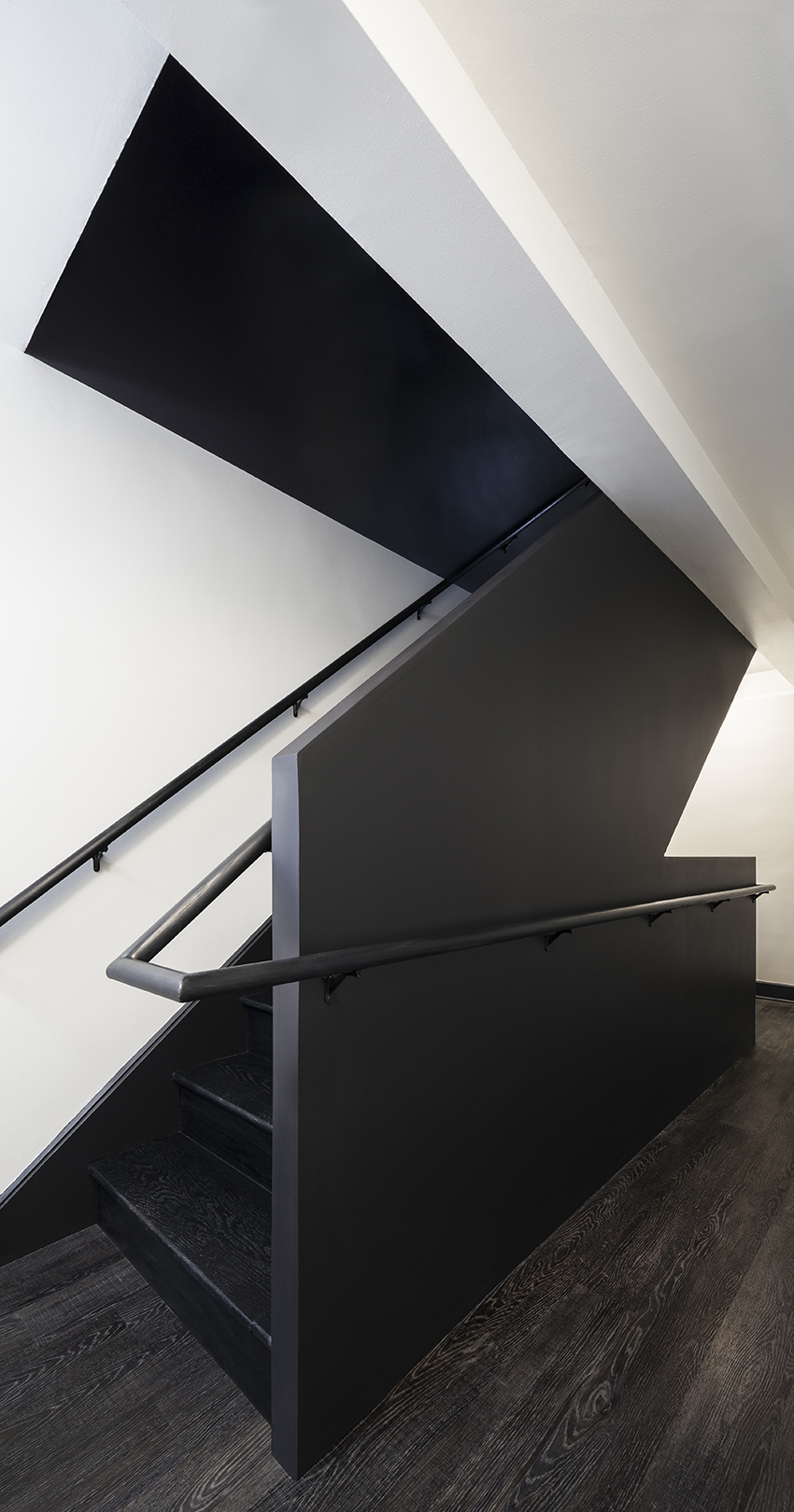 FORMA infuses student-run radio station with bold color contrasts at yale university designboom