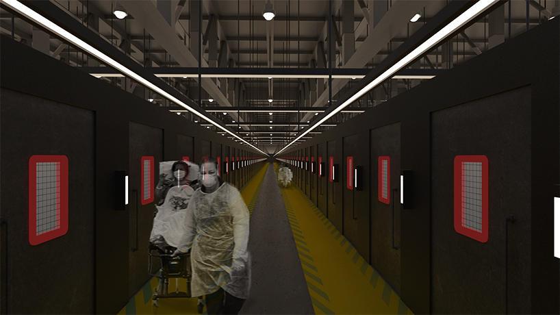 hardy wong imagines a 1984-inspired dystopian reality post COVID-19 designboom