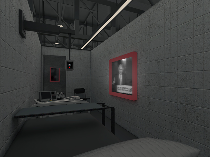 hardy wong imagines a 1984-inspired dystopian reality post COVID-19 designboom