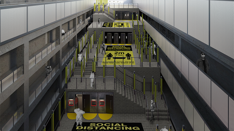 hardy wong imagines a 1984-inspired dystopian reality post COVID-19 designboom