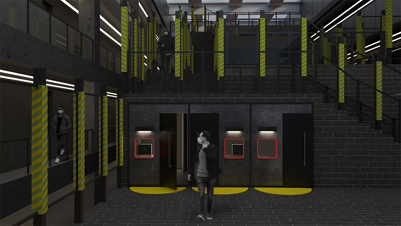 hardy wong imagines a 1984-inspired dystopian reality post COVID-19 designboom