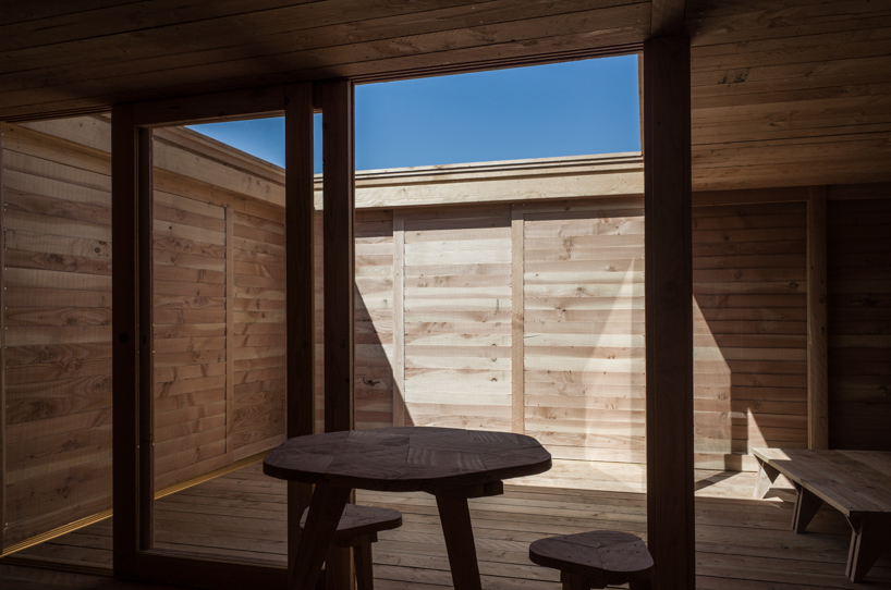 2m26 uses local timber to build a small holiday home in the french countryside designboom