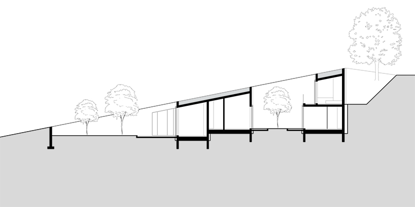 adrian kasperski weaves house into the hills of polish landscape - 6