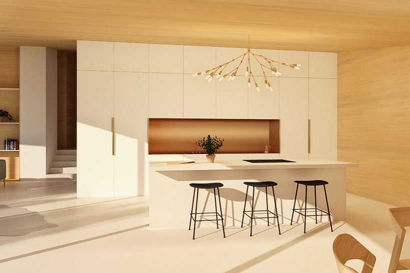 adrian kasperski weaves house into the hills of polish landscape - 3