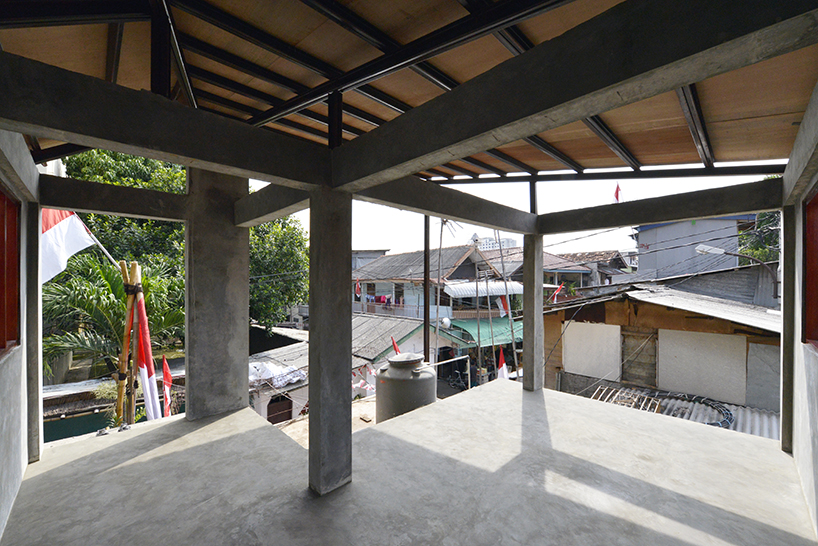 R/UDO improves the drainage infrastructure of an unplanned settlement in jakarta designboom
