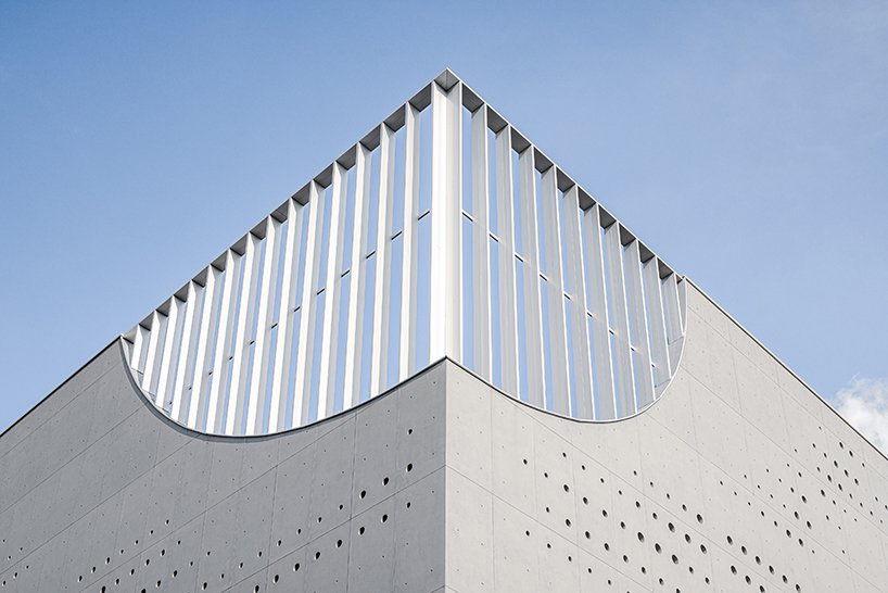 solar locus an interplay of light and shadow in a concreter cubic headquarters in taiwan 10