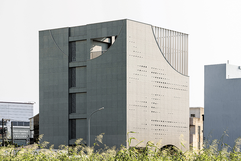 solar locus an interplay of light and shadow in a concreter cubic headquarters in taiwan 12
