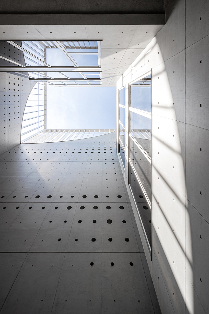 solar locus an interplay of light and shadow in a concreter cubic headquarters in taiwan 9