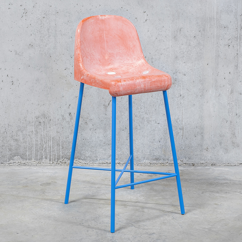 atelier tobia zambotti gives a new life to discarded stadium seats 4