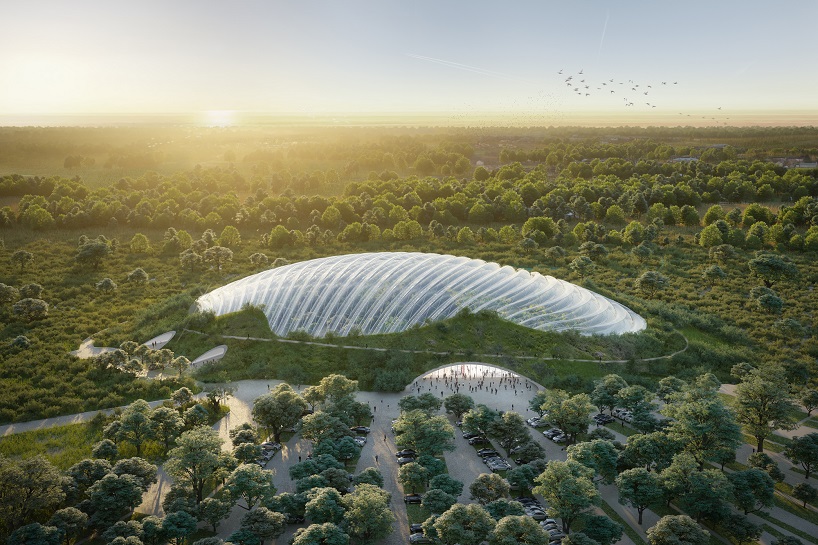 world’s biggest greenhouse venice architecture biennale 2021 designboom