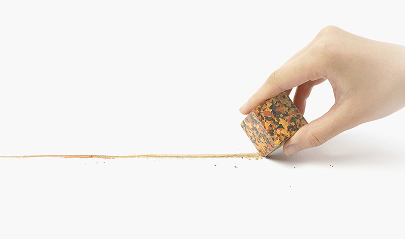 draw from nature with unto's collection of gem-like colored crayons designboom