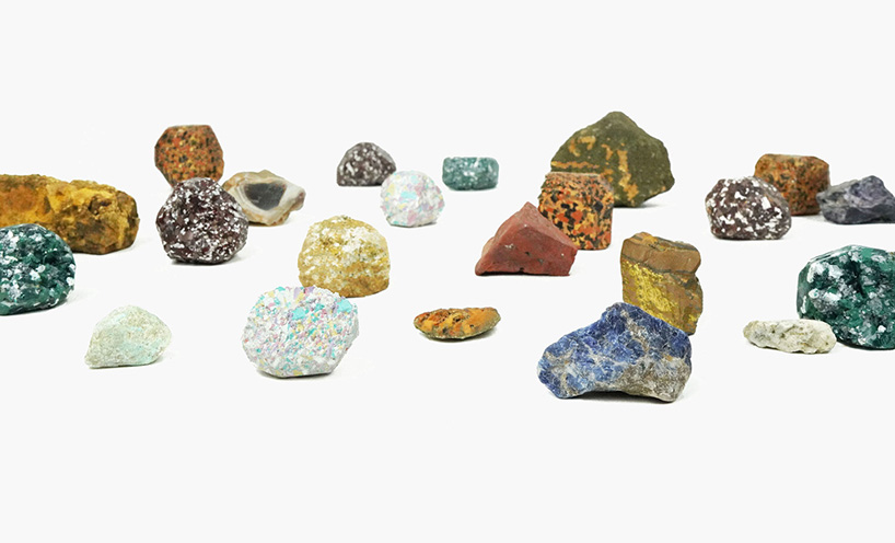 draw from nature with unto's collection of gem-like colored crayons designboom