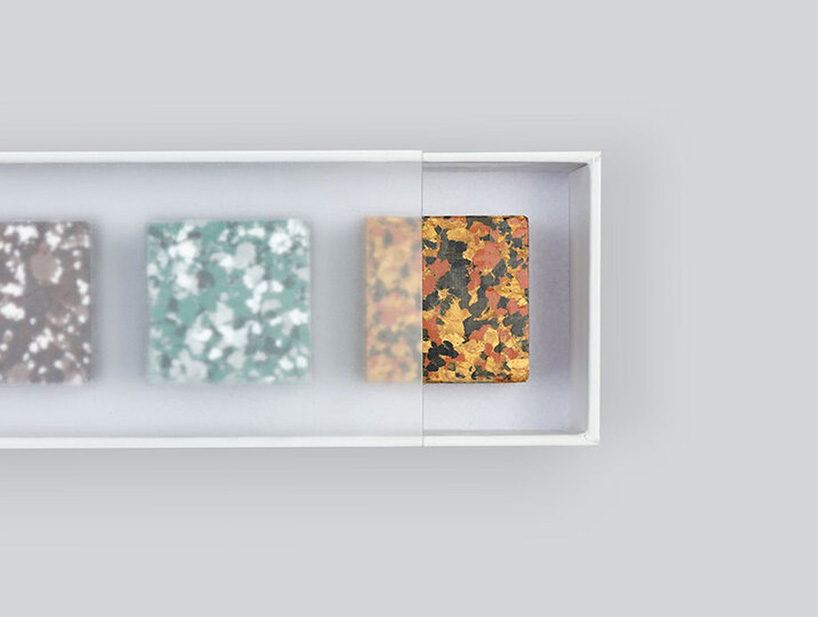 draw from nature with unto's collection of gem-like colored crayons designboom