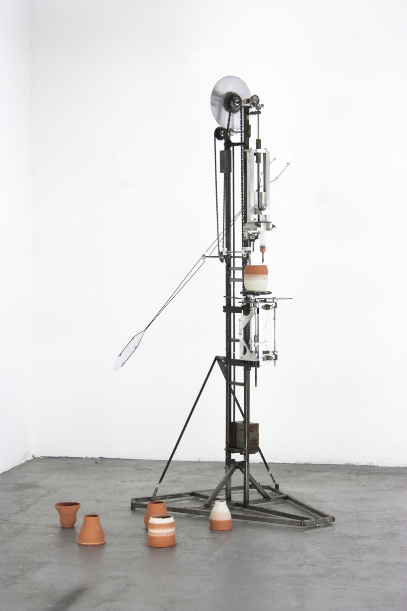 daniel de bruin explores ownership with hand powered analog 3d printer 1