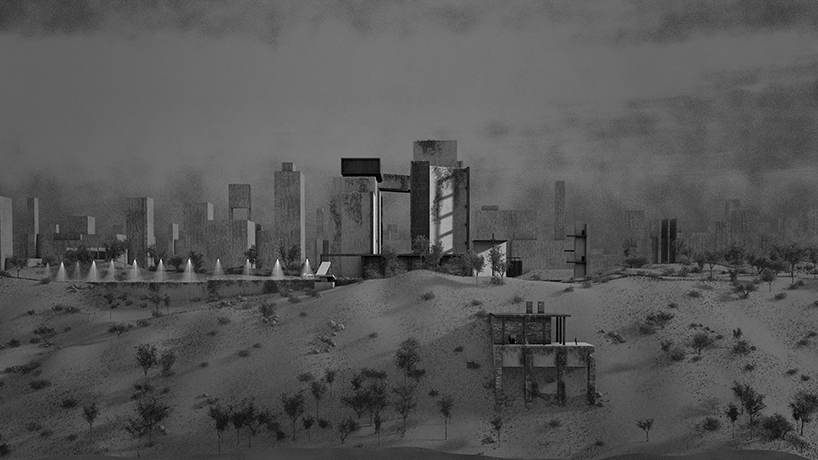 utopia is a short film traversing an imaginary mausoleum in chandigarh designboom