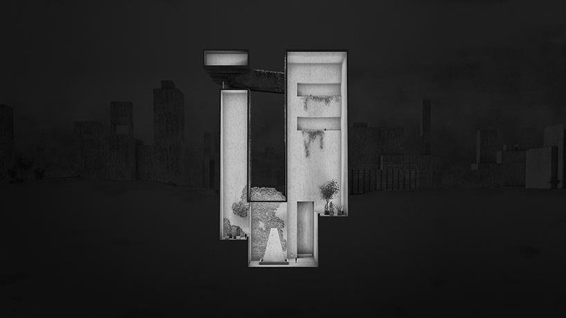 utopia is a short film traversing an imaginary mausoleum in chandigarh designboom