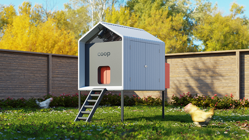 COOP makes backyard farming and raising chickens easier and more stylish