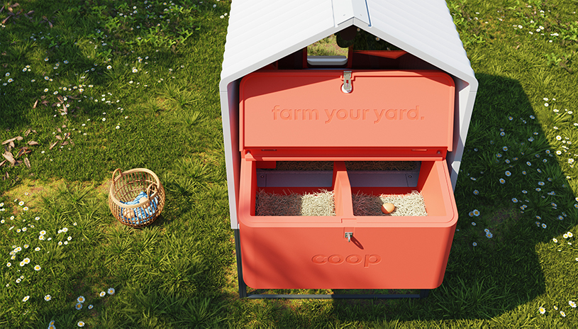 COOP makes backyard farming and raising chickens easier and more stylish
