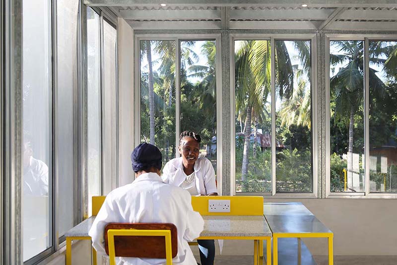 field laboratory passively cooled base for researchers in tanzania east africa 9