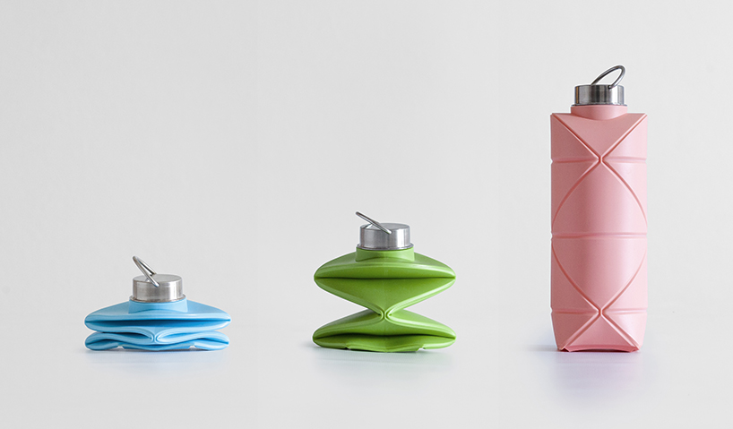 DiFOLD designs the collapsible and reusable 'origami bottle