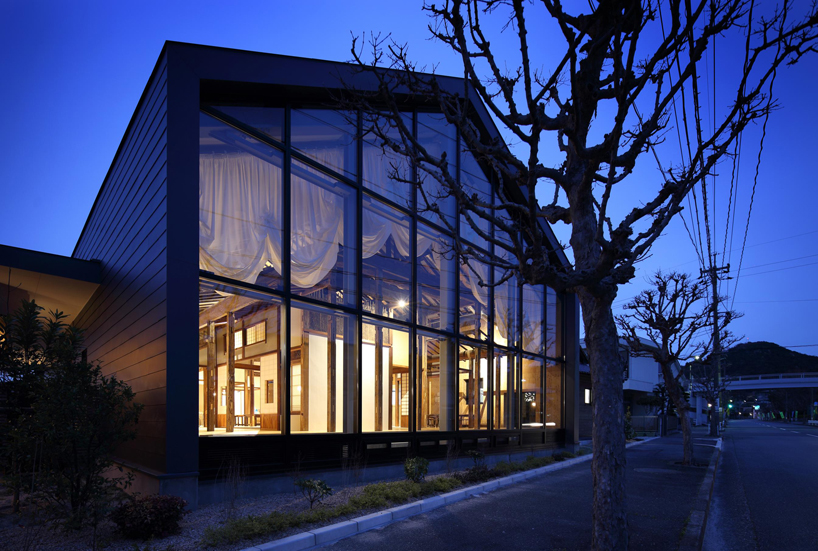 shigeru aoki builds a kindergarten over a 100-year-old wooden house in japan designboom