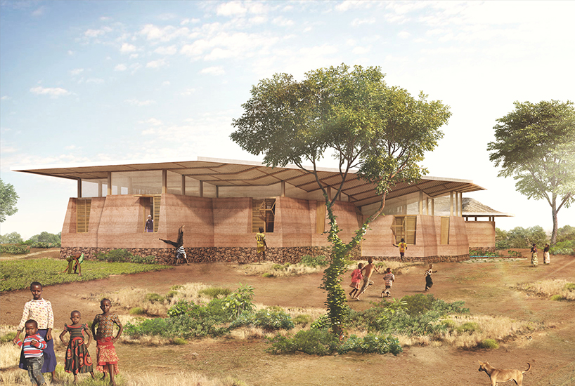 addressing the water shortage in rural tanzania this housing proposal treats the roof as a vortex to collect water 4