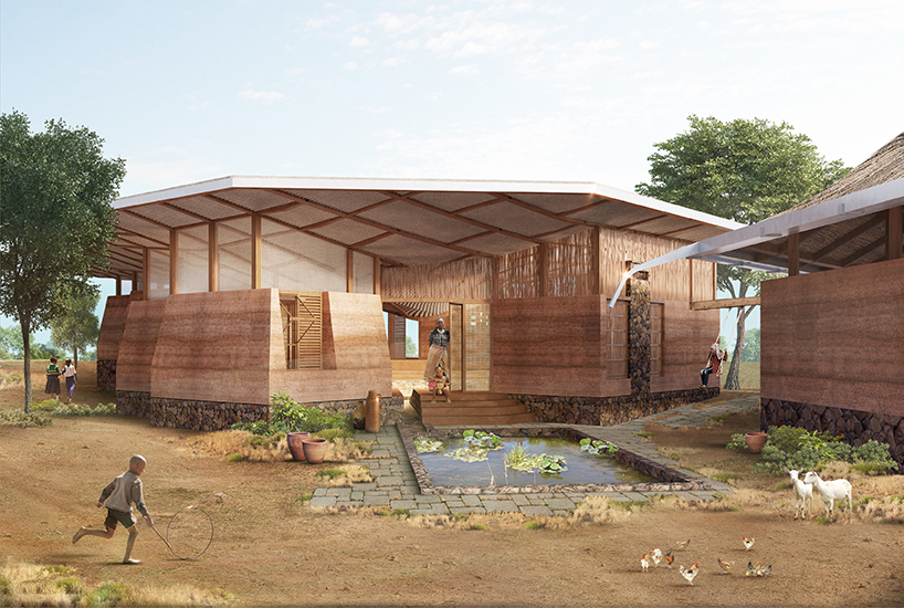 addressing the water shortage in rural tanzania this housing proposal treats the roof as a vortex to collect water 5