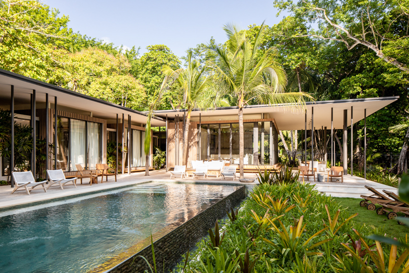 sirena house by studio saxe combines beachfront and jungle living in costa rica designboom