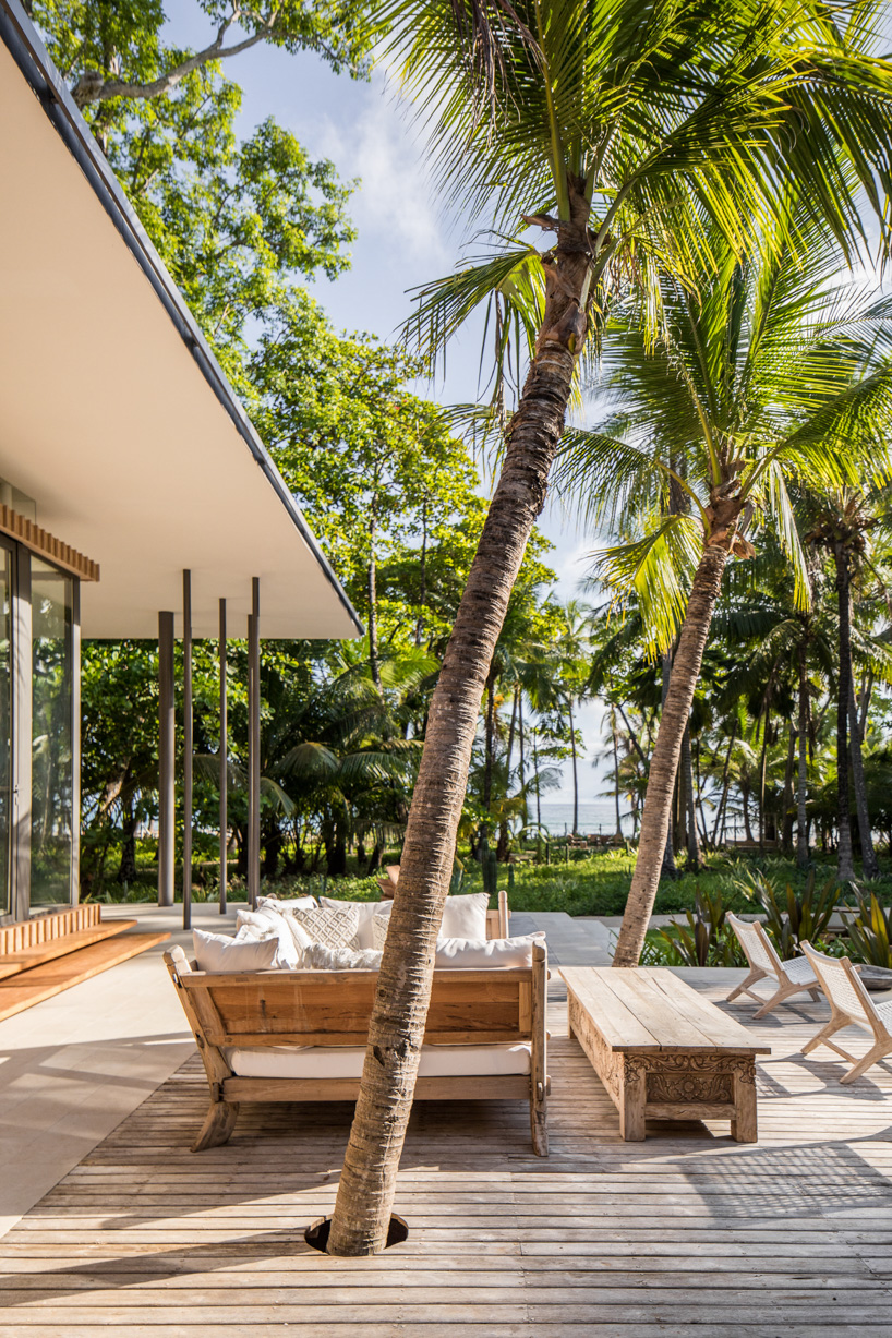 sirena house by studio saxe combines beachfront and jungle living in costa rica designboom