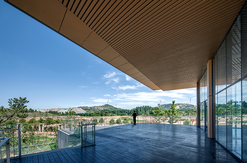 a fissure in the earth qiseshan quarry garden visitor centre 1
