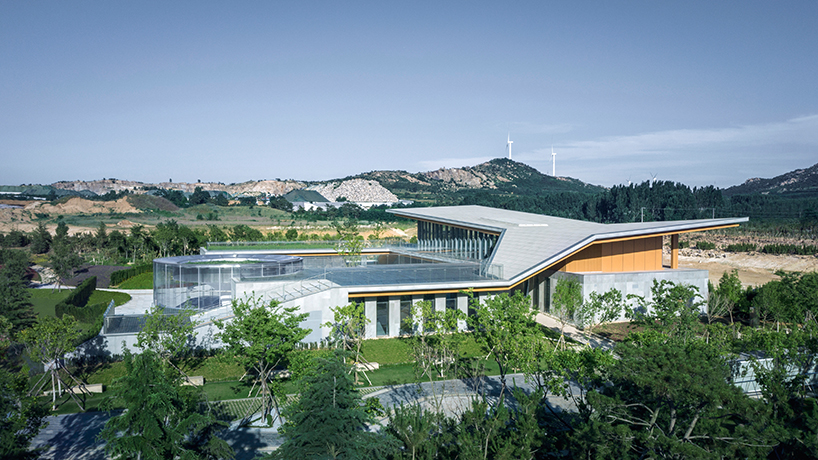 a fissure in the earth qiseshan quarry garden visitor centre 2