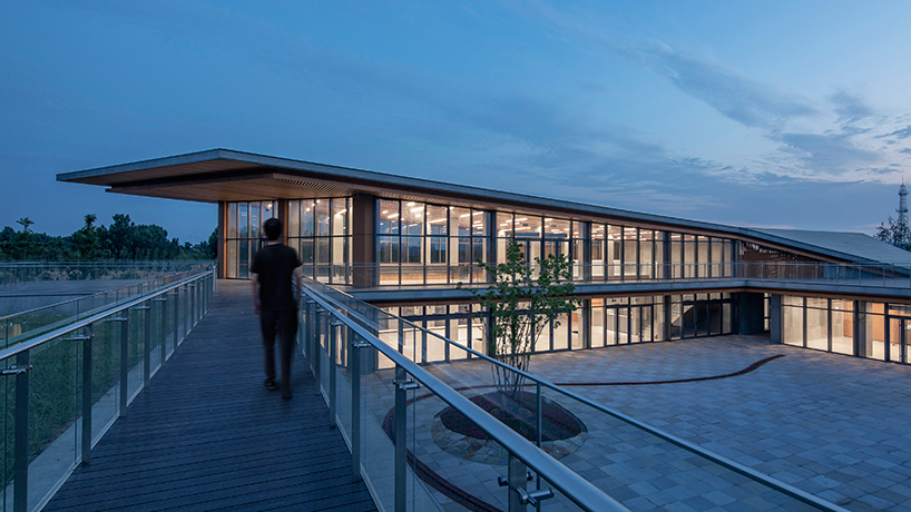 a fissure in the earth qiseshan quarry garden visitor centre 8