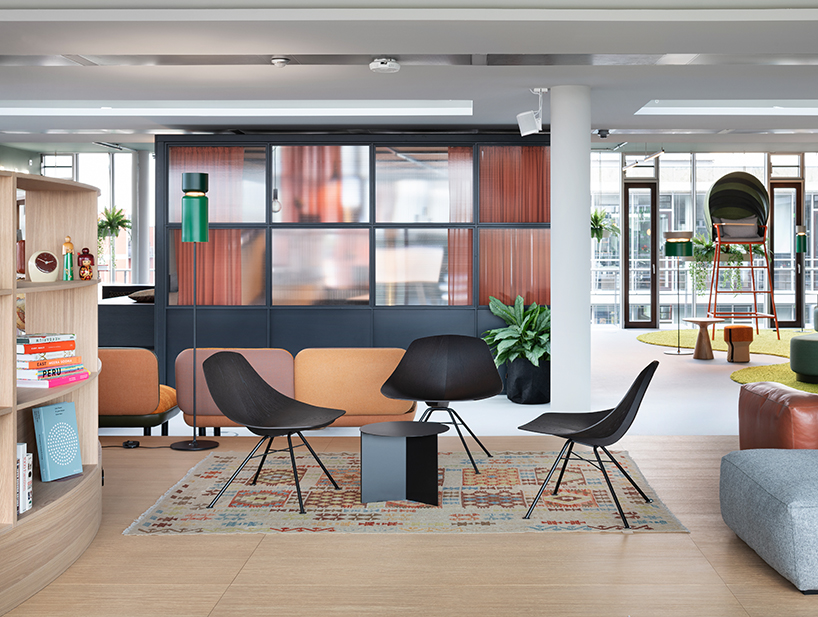 studio aisslinger creates an 'office playground' for jägermeister HQ designboom