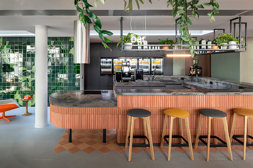studio aisslinger creates an 'office playground' for jägermeister HQ designboom