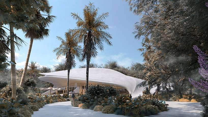 MASK architects weaves organic villa design into natural landscape of sardinia