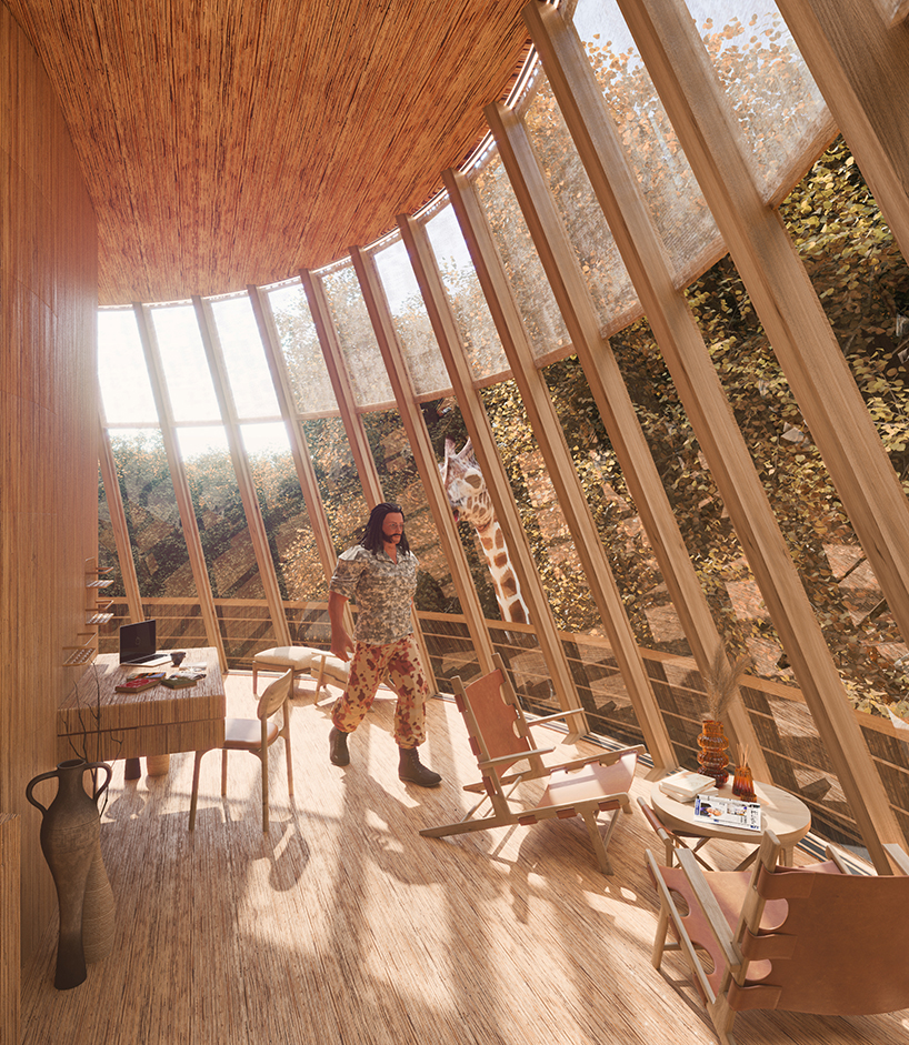 eco-tourism safari resort in africa by MASK architects produces water from air