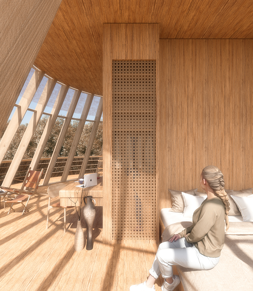 eco-tourism safari resort in africa by MASK architects produces water from air