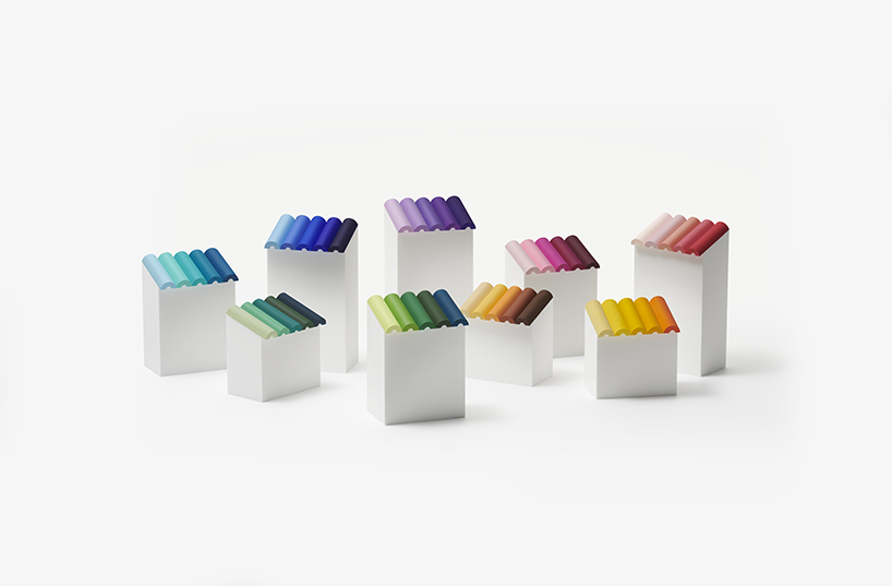 tokyo based creative project imagebook unveils a house with a crayon roof crayon world 1