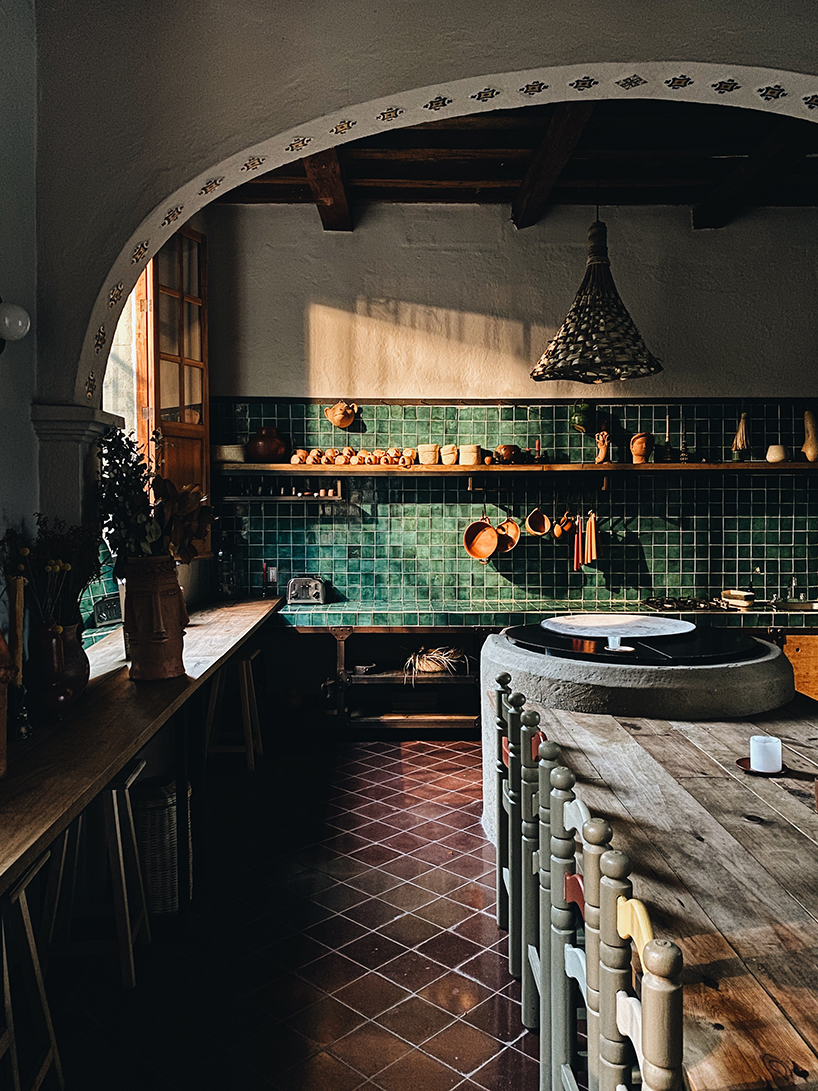 luis carbonell renovates a 16th century house to create B&B in oaxaca designboom