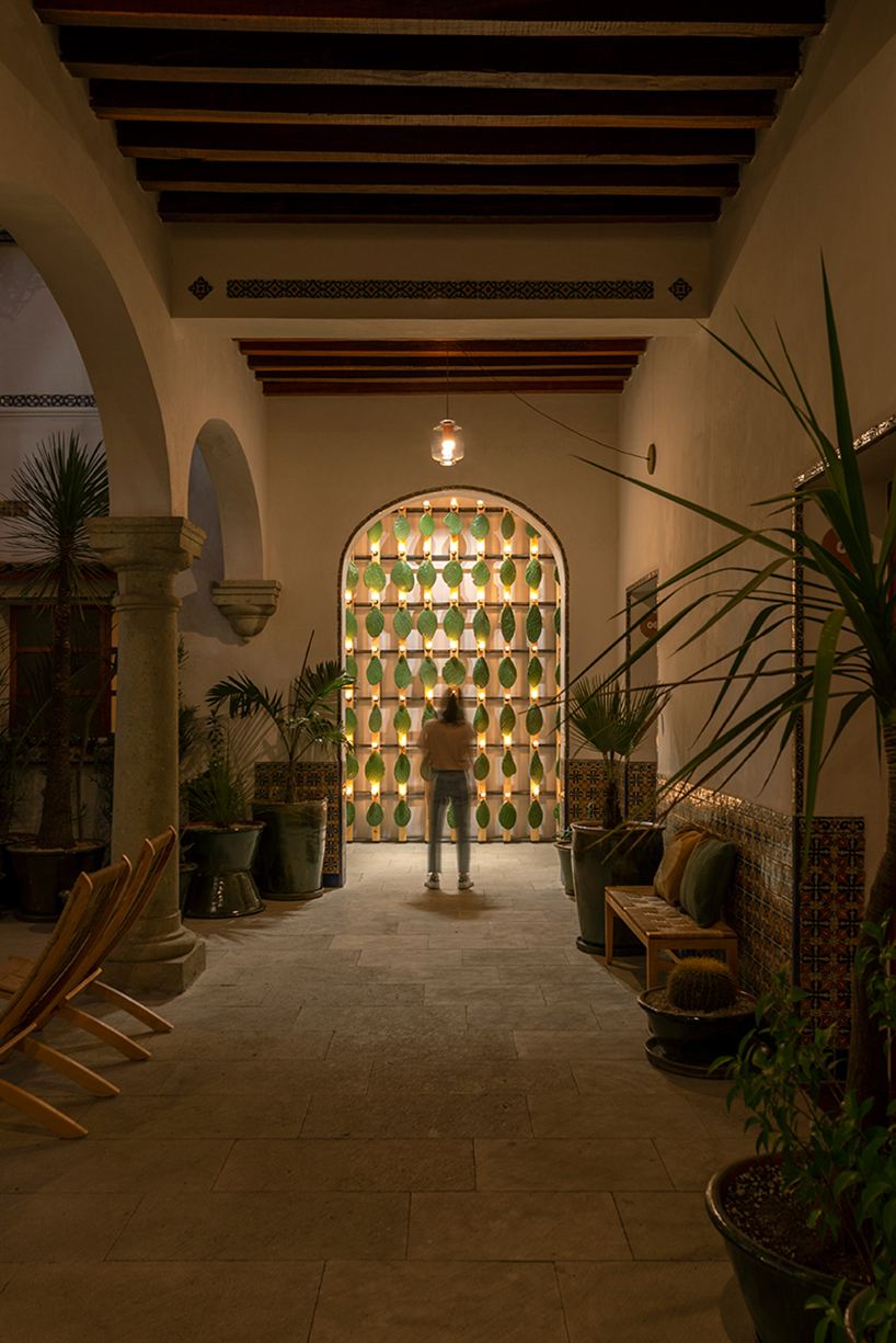luis carbonell renovates a 16th century house to create B&B in oaxaca designboom