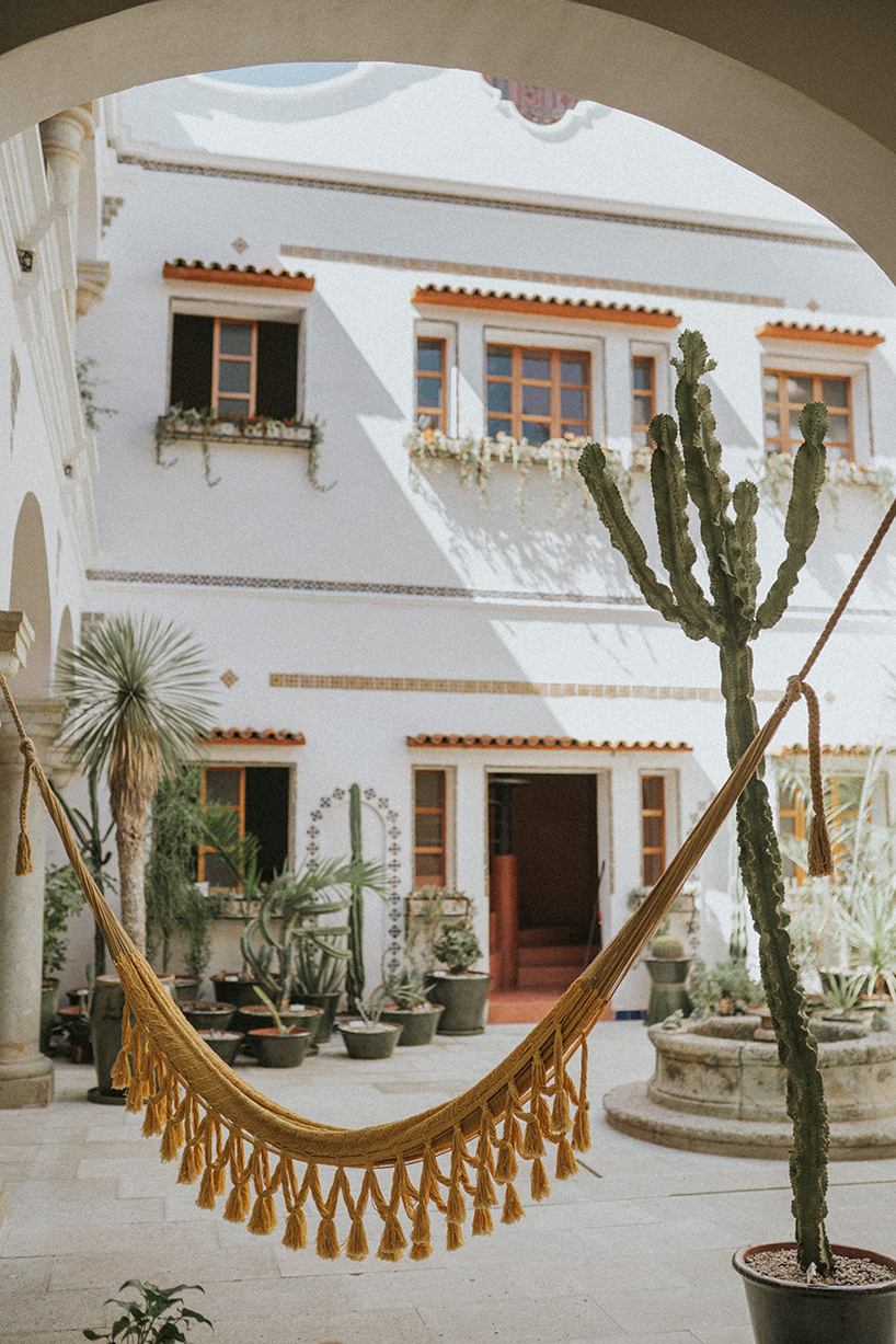 luis carbonell renovates a 16th century house to create B&B in oaxaca designboom