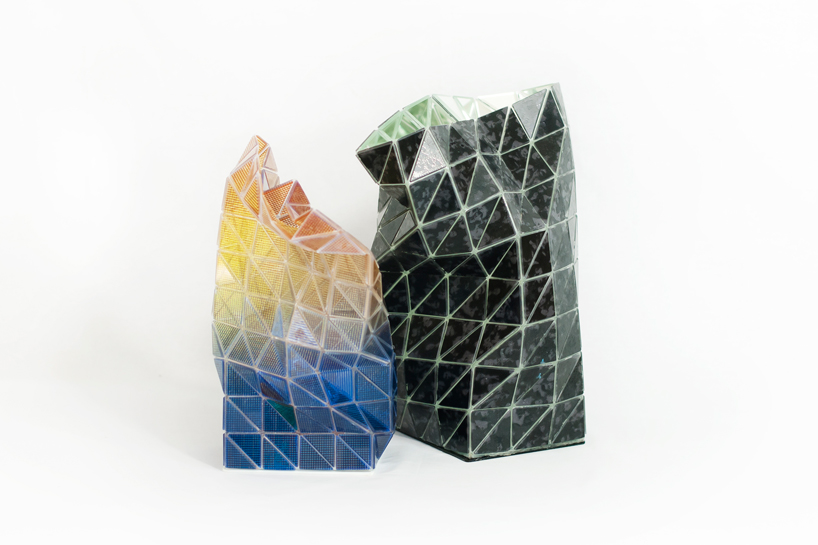 the 'touch-me' vase collection lets users manipulate glass designboom