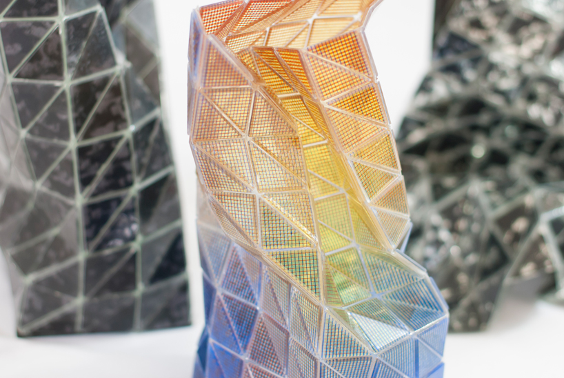 the 'touch-me' vase collection lets users manipulate glass designboom