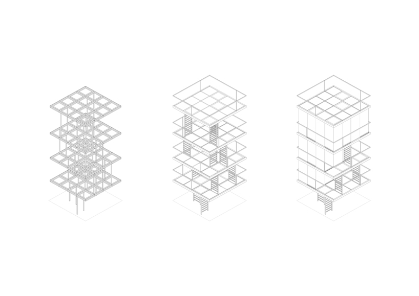 ex figura designs modular system that recreates the experience of living in trees 8