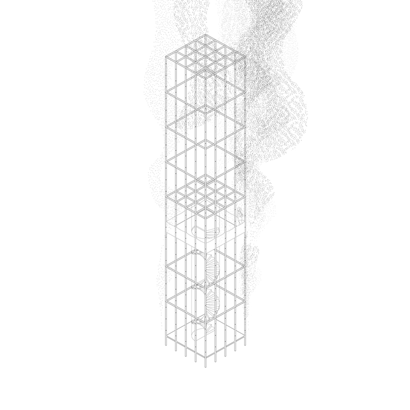 EX FIGURA uses water vapor to shape landmark viewing towers in iceland designboom