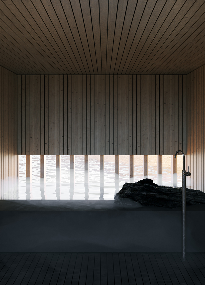 anfibio proposes modular treehouse tower situated in a forest in france