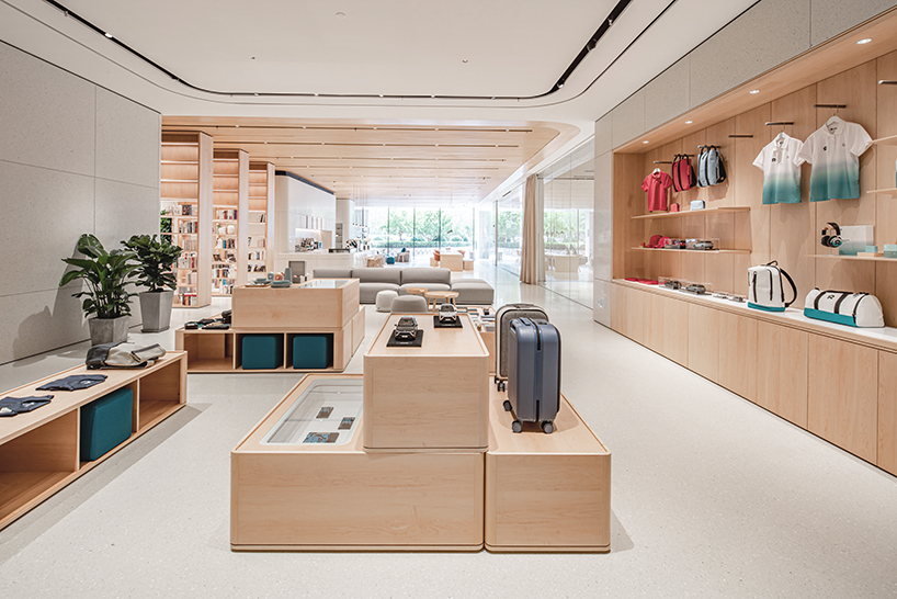 raams architecture studio designs the biggest flagship store of chinese electric vehicle company nio 7