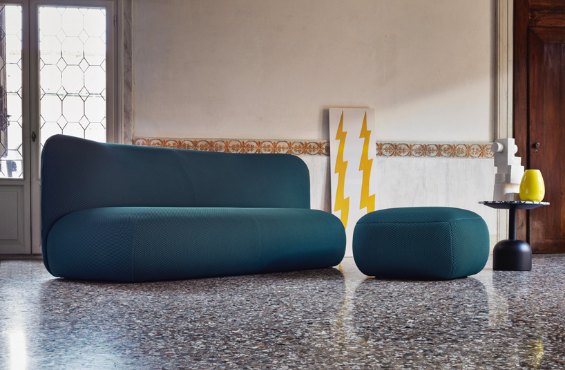 e-ggs applies soft curves to design modular seating for miniforms designboom