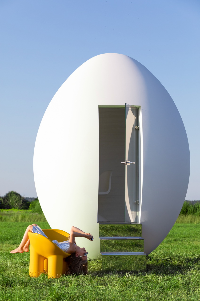 ovoid house is the latest work by artist gregory orekhov dedicated to the form of an ovoid 6