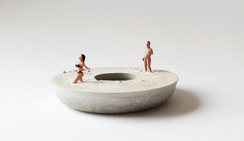 sophie meier encases naughty figurines in popsicle-shaped resin molds designboom